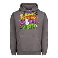 Pigment Tornado thick thighs and spooky vibes Urban Hoodie - CowGirlArtShop