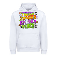White thick thighs and spooky vibes Urban Hoodie - CowGirlArtShop