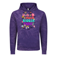 Cloud Purple god is bigger design Vintage Hoodie - JahusDesignShop