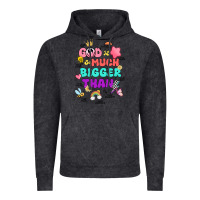 Vintage Black god is bigger design Vintage Hoodie - JahusDesignShop