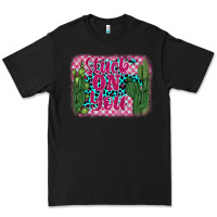 Black stuck on you cactus Premium Tee - BarkalooDesign