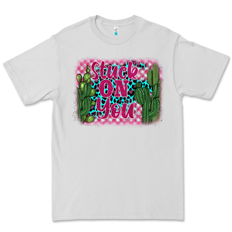 Stuck On You Cactus Premium Tee by BarkalooDesign | Teevron