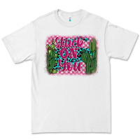 White stuck on you cactus Premium Tee - BarkalooDesign