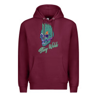 Burgundy Stay Wild Premium Hoodie - Bettercallsaul
