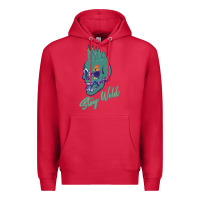 Cardinal Stay Wild Premium Hoodie - Bettercallsaul