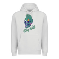 Dove Grey Stay Wild Premium Hoodie - Bettercallsaul