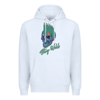 White Stay Wild Premium Hoodie - Bettercallsaul