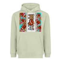 Matcha american football mom Heavyweight Hoodie - LillyAllenDesigns