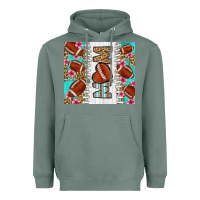 Sage american football mom Heavyweight Hoodie - LillyAllenDesigns