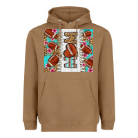 Toasted Coconut american football mom Heavyweight Hoodie - LillyAllenDesigns