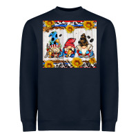 Navy hockey gnomes Heavyweight Sweatshirt - AdoDesignShop