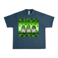 Midnight Navy st patricks gnomes Urban Heavy Tee - Jasminsmagicworld