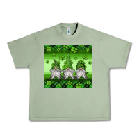 Oil Green st patricks gnomes Urban Heavy Tee - Jasminsmagicworld