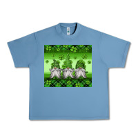 Pebble Blue st patricks gnomes Urban Heavy Tee - Jasminsmagicworld
