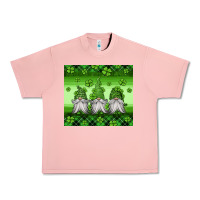 Salmon st patricks gnomes Urban Heavy Tee - Jasminsmagicworld