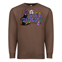 Chestnut Stay Spooky With Black Cat Premium Sweatshirt - LillyAllenDesigns