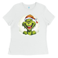 White Grinch Ladies Tee - Unal Design