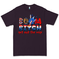 Plum boom bitch get out the way Premium Tee - texasbilliewilder