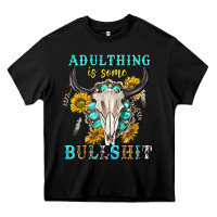 Black adulthing is some bullshit with sanflowers and gamstone  tbw Heavy Core Tee - texasbilliewilder