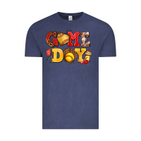 Vintage Denim game day softball Vintage Tee - AdoDesignShop