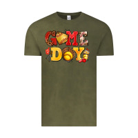 Vintage Olive game day softball Vintage Tee - AdoDesignShop