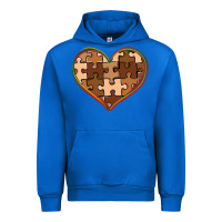 Cobalt melanin skin tone heart black history Urban Hoodie - CowGirlArtShop