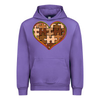 Tulip melanin skin tone heart black history Urban Hoodie - CowGirlArtShop