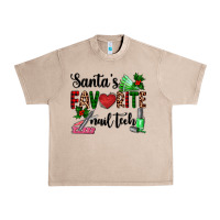 French Oak santa's favorite nail tech Urban Heavy Tee - AdoDesignShop