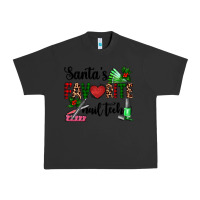 Pigment Black santa's favorite nail tech Urban Heavy Tee - AdoDesignShop