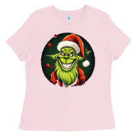 Bubblegum Pink Grinch Ladies Tee - Unal Design