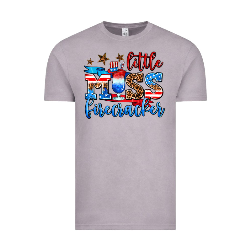 Little Miss Firecracker Vintage Tee by AdoDesignShop | Teevron