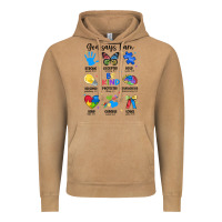 God Says I Am Autism Vintage Hoodie | Teevron