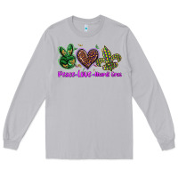 Moon Dust peace love mardi gras Long Sleeve Tee - BarkalooDesign
