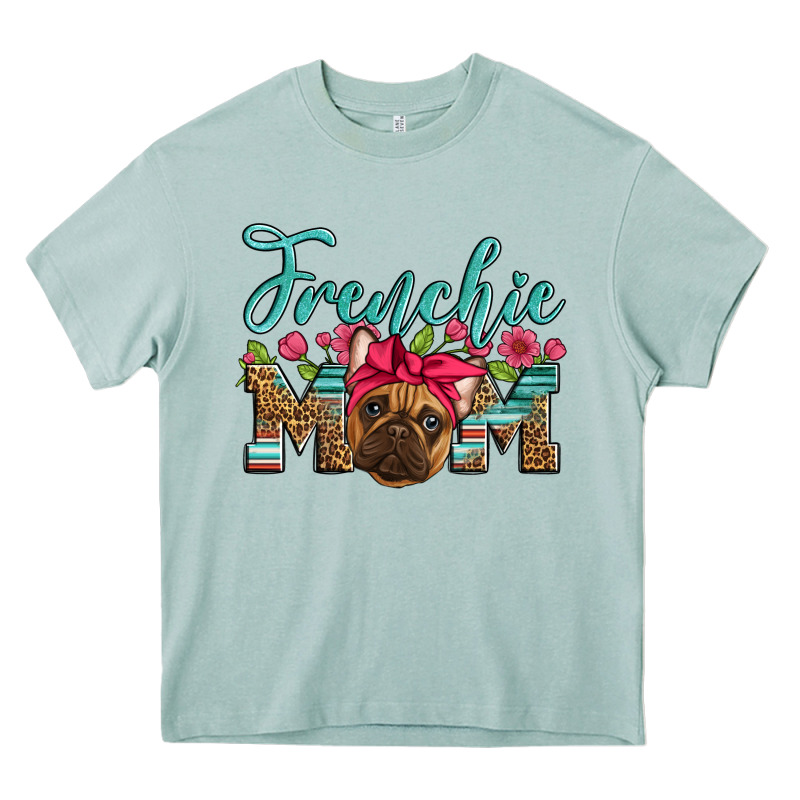 French Bulldog Mom Heavy Core Tee by Artiststas | Teevron