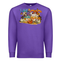 Purple cutest pumpkins in the patch Premium Sweatshirt - LillyAllenDesigns