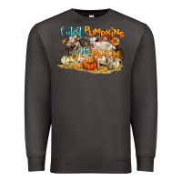Smoke cutest pumpkins in the patch Premium Sweatshirt - LillyAllenDesigns