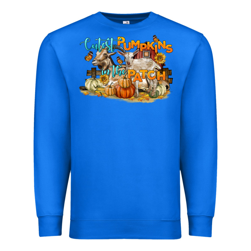 Cutest Pumpkins In The Patch Premium Sweatshirt by LillyAllenDesigns | Teevron