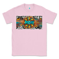 Bubblegum Pink leopard sunflower mom license plate Classic Tee - Artiststas