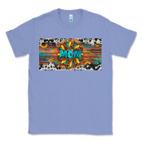 Colony Blue leopard sunflower mom license plate Classic Tee - Artiststas