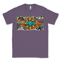 Lavender leopard sunflower mom license plate Classic Tee - Artiststas