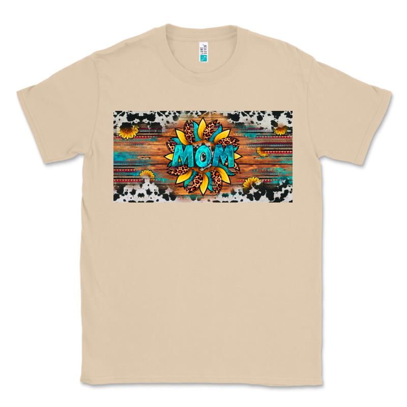 Leopard Sunflower Mom License Plate Classic Tee by Artiststas | Teevron