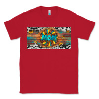 Red leopard sunflower mom license plate Classic Tee - Artiststas