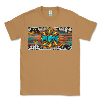 Toasted Coconut leopard sunflower mom license plate Classic Tee - Artiststas