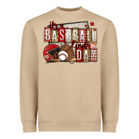 Mushroom it's a baseball kinda day Heavyweight Sweatshirt - Jasminsmagicworld
