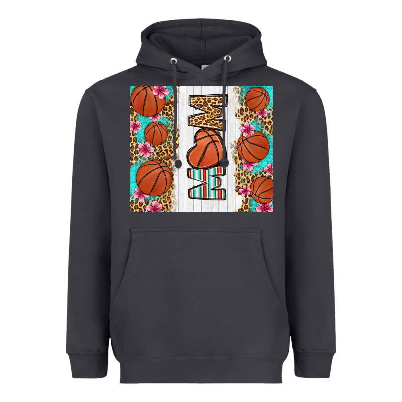 Basketball Mom Heavyweight Hoodie by LillyAllenDesigns | Teevron