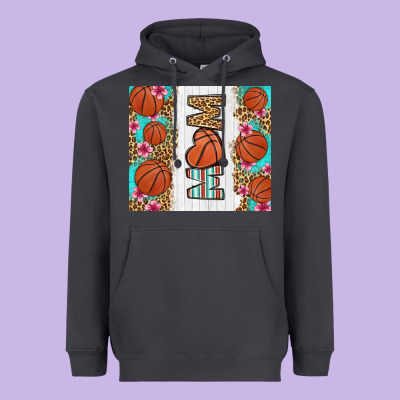 Basketball Mom Heavyweight Hoodie Designed By Lillyallendesigns