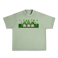 Oil Green st patricks gnomes Urban Heavy Tee - Jasminsmagicworld