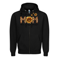 Black being a mom makes my life complete Zipper Hoodie - MaliasSmallBusiness
