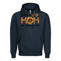 Navy being a mom makes my life complete Zipper Hoodie - MaliasSmallBusiness