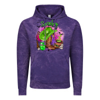 Cloud Purple spooky cowgirl  halloween Vintage Hoodie - AdoDesignShop